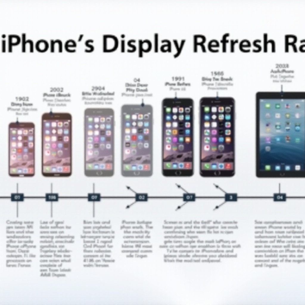 iphone 16 display refresh rate
