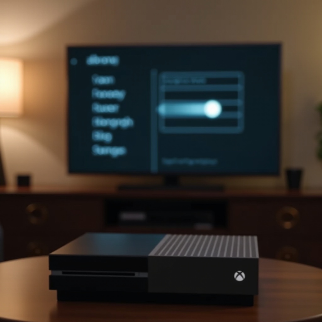 how to turn down brightness on xbox one